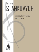 Cover for Sonata for Violin and Piano : LKM Music by Hal Leonard
