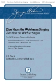 Cover for Zion Hears The Watchmen Singing : Pavane Choral by Hal Leonard