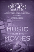 Cover for Selections from Home Alone (Choral Medley) : Secular Christmas Choral by Hal Leonard