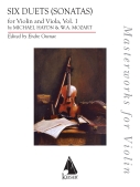 Cover for 6 Sonatas for Violin and Viola – Volume 1 : LKM Music by Hal Leonard