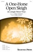 Cover for A One-Horse Open Sleigh (In a Jingly Minor Way) : Shawnee Press by Hal Leonard