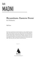 Cover for Byzantium: Eastern Front : LKM Music by Hal Leonard