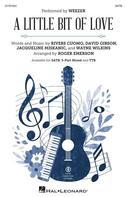 Cover for A Little Bit of Love : Pop Choral Series by Hal Leonard