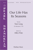 Cover for Our Life Has Its Seasons : Hinshaw Music by Hal Leonard
