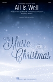 Cover for All Is Well : Sacred Christmas Choral by Hal Leonard