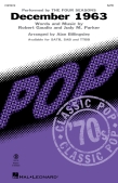Cover for December, 1963 (Oh, What a Night) : Pop Choral Series by Hal Leonard