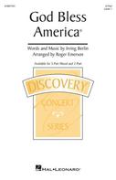 Cover for God Bless America : Discovery Choral by Hal Leonard