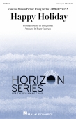 Cover for Happy Holiday : Horizon for Beginning Choirs by Hal Leonard