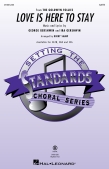Cover for Love Is Here To Stay : Jazz Chorals by Hal Leonard