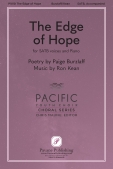 Cover for The Edge Of Hope : Pavane Choral by Hal Leonard