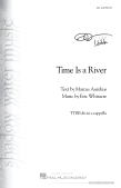 Cover for Time Is a River : Eric Whitacre Choral by Hal Leonard