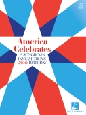 Cover for America Celebrates : Piano/Vocal/Guitar Songbook by Hal Leonard