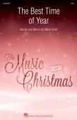 Cover for The Best Time of Year : Secular Christmas Choral by Hal Leonard