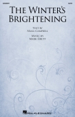 Cover for The Winter's Brightening : Secular Christmas Choral by Hal Leonard