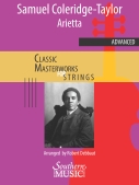 Cover for Arietta (From Three Short Pieces for Organ, No. 3) : Southern Music Strings by Hal Leonard