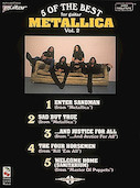 Cover for Metallica &ndash; 5 of the Best/Vol. 2* : Play It Like It Is by Hal Leonard