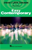 Cover for Steve's Lava Chicken (from A Minecraft Movie) : Easy Contemporary Marching Band by Hal Leonard