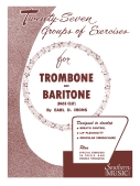 Cover for 27 Groups of Exercises : Southern Music Brass by Hal Leonard