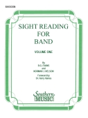 Cover for Sight Reading for Band, Book 1 : Southern Music Band by Hal Leonard
