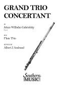 Cover for Grand Trio Concertant (Concertante) : Southern Music Woodwind by Hal Leonard