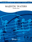Cover for Majestic Waters : Mitropa Music Concert Band by Hal Leonard