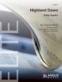 Cover for Highland Dawn : Anglo Music Concert Band by Hal Leonard