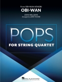 Cover for Obi-Wan (from <i>Obi-Wan Kenobi</i>) : Pops For String Quartet by Hal Leonard