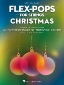 Cover for Flex-pops For Strings - Christmas - String Bass : Flex-Pops for Strings by Hal Leonard