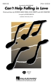 Cover for Can't Help Falling in Love : Pop Choral Series by Hal Leonard
