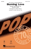 Cover for Burning Love : Pop Choral Series by Hal Leonard
