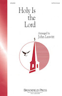 Cover for Holy is the Lord : Brookfield Choral Series by Hal Leonard