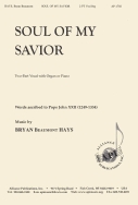 Cover for Soul of My Savior : Alliance Series by Hal Leonard