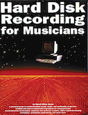 Cover for Hard Disk Recording for Musicians : Music Sales America by Hal Leonard