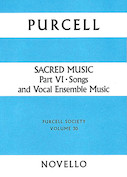 Cover for Sacred Music Part 6: Songs and Vocal Ensemble : Music Sales America by Hal Leonard
