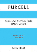 Cover for Secular Songs For Solo Voice : Music Sales America by Hal Leonard