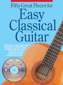 Cover for Fifty Great Pieces for Easy Classical Guitar : Guitar by Hal Leonard