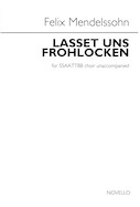 Cover for Lasset Uns Frohlocken &ndash; No. 5 of Sechs Spr&uuml;che, Op. 79 : Choral by Hal Leonard