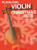 Cover for Playalong: Christmas Hits : Violin by Hal Leonard