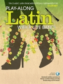 Cover for Play-along Latin With A Live Band : Instrumental Folio by Hal Leonard