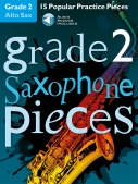Cover for Grade 2 Alto Saxophone Pieces : Woodwind by Hal Leonard