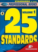 Cover for 25 Standards Vol. 1 Es Key Instruments : Instrumental Folio by Hal Leonard