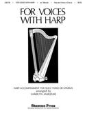Cover for For Voices with Harp : Shawnee Press by Hal Leonard