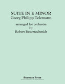 Cover for Suite in E Minor : Shawnee Press by Hal Leonard