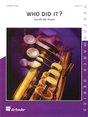 Cover for Who Did It? : De Haske Concert Band by Hal Leonard