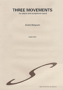 Cover for Three Movements : De Haske Concert Band by Hal Leonard