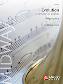 Cover for Evolution: Five States of Change : Anglo Music Concert Band by Hal Leonard