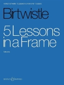 Cover for 5 Lessons in a Frame : Boosey & Hawkes Scores/Books by Hal Leonard