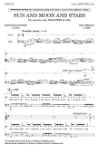 Cover for Sun and Moon and Stars : BH Secular Choral by Hal Leonard