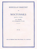 Cover for 4 Nocturnes – H189, No. 4 : Leduc by Hal Leonard