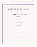 Cover for Suite de Trois Pieces pour Flute Seule : Leduc by Hal Leonard